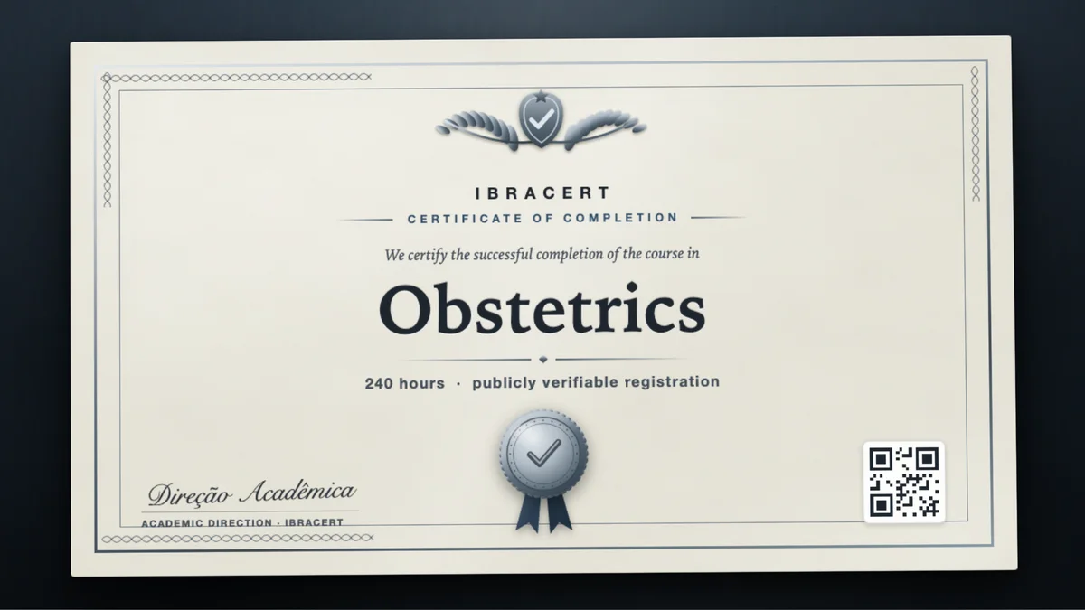 Cover of the Obstetrics course