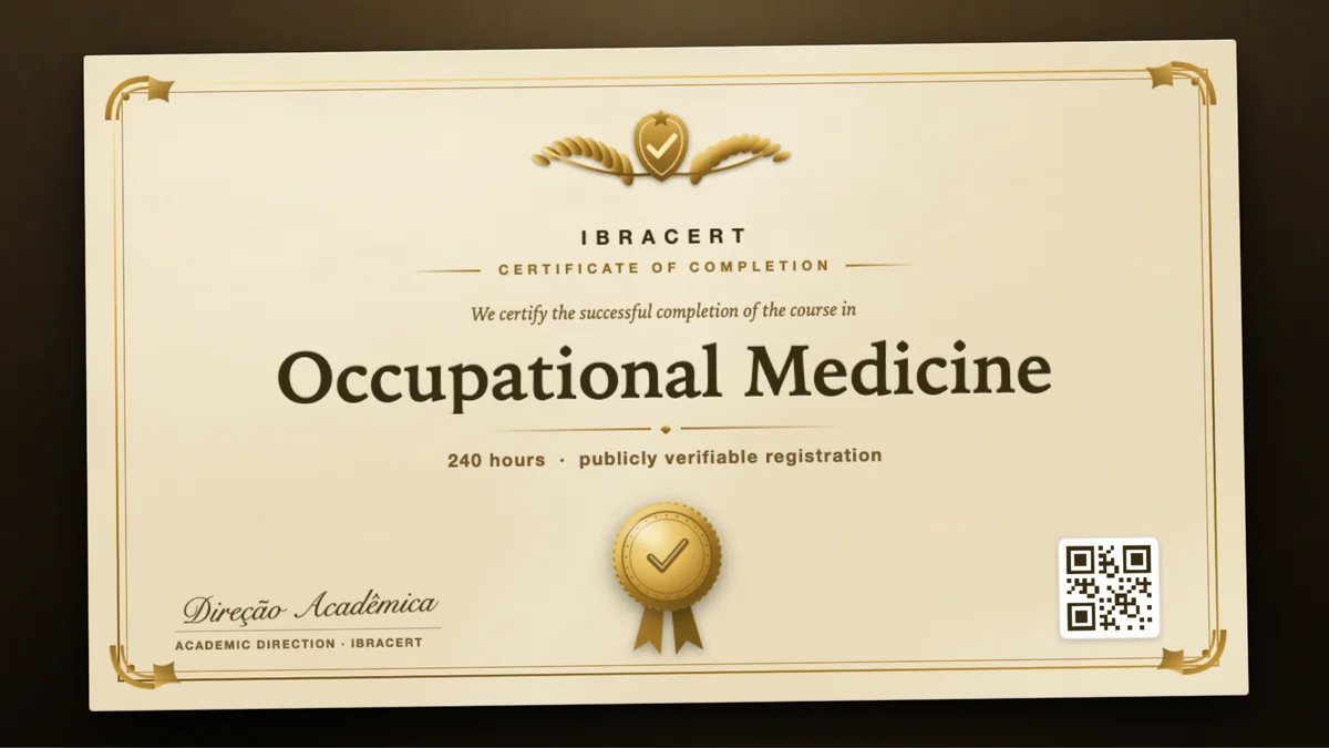 Cover of the Occupational Medicine course
