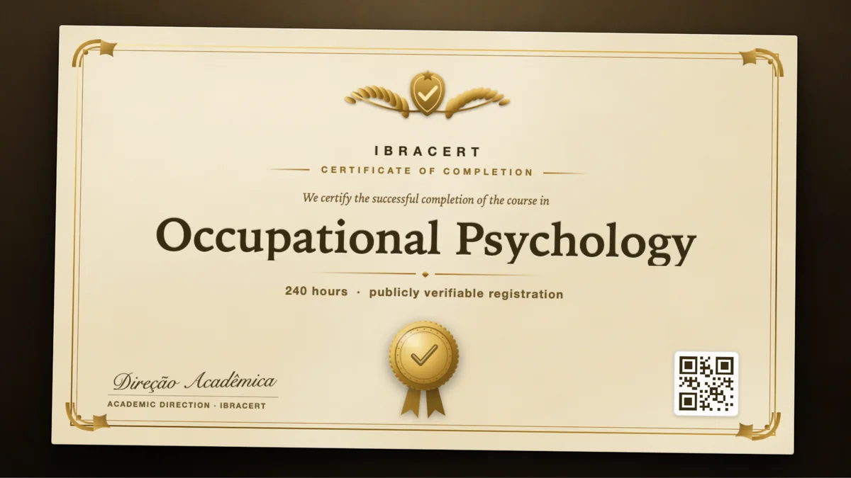 Cover of the Occupational Psychology course
