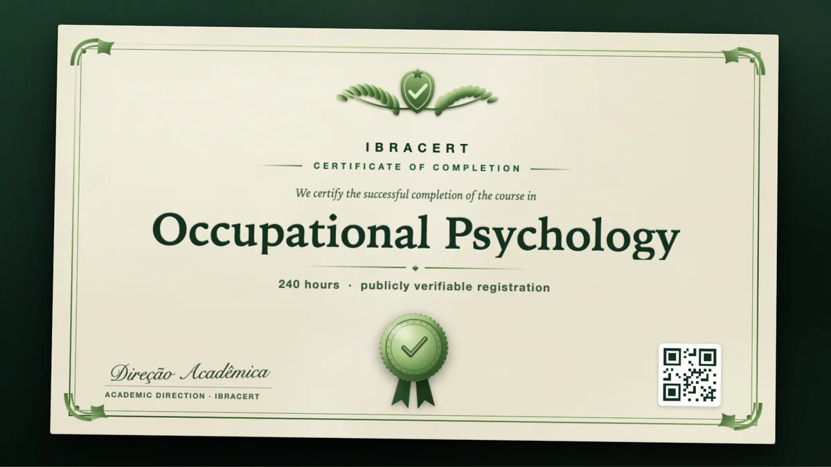 Cover of the Occupational Psychology course