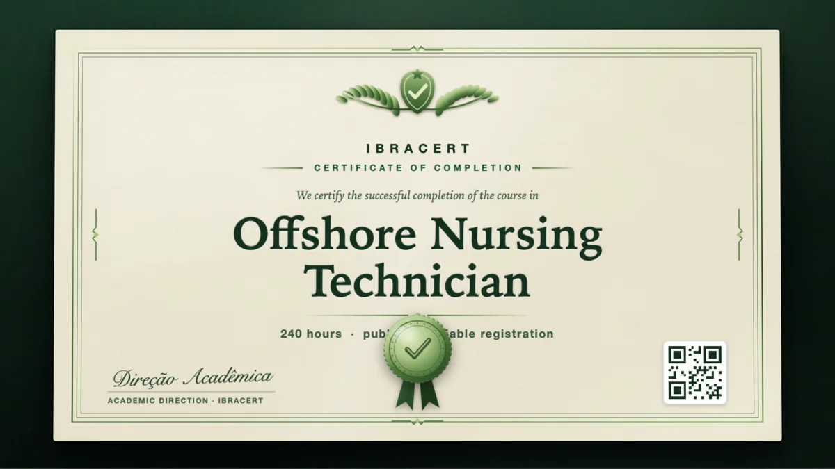Cover of the Offshore Nursing Technician course