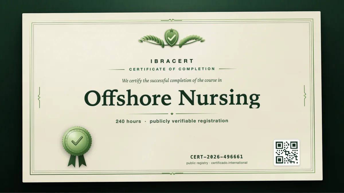 Cover of the Offshore Nursing course