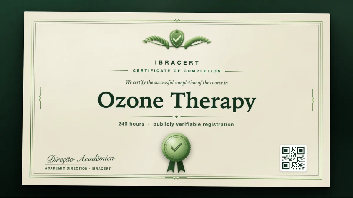 Cover of the Ozone Therapy course