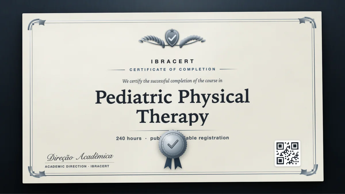 Cover of the Pediatric Physical Therapy course