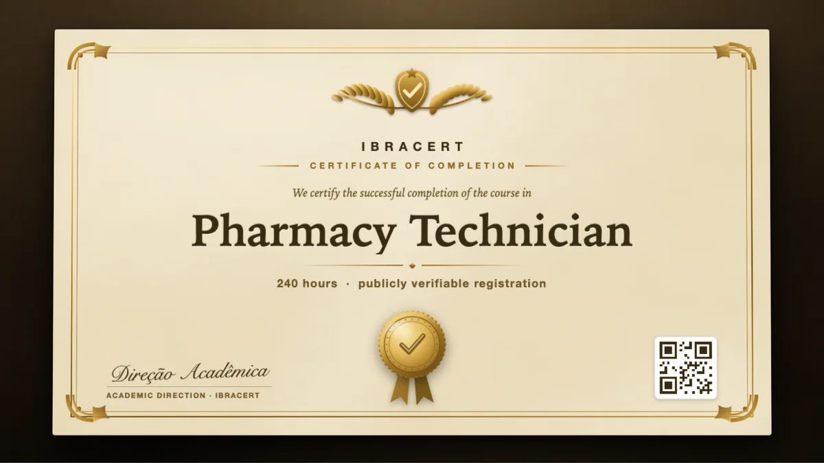 Cover of the Pharmacy Technician course