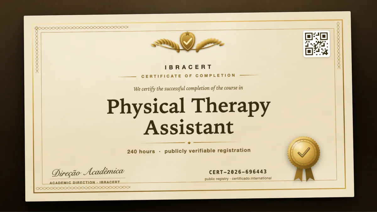 Cover of the Physical Therapy Assistant course