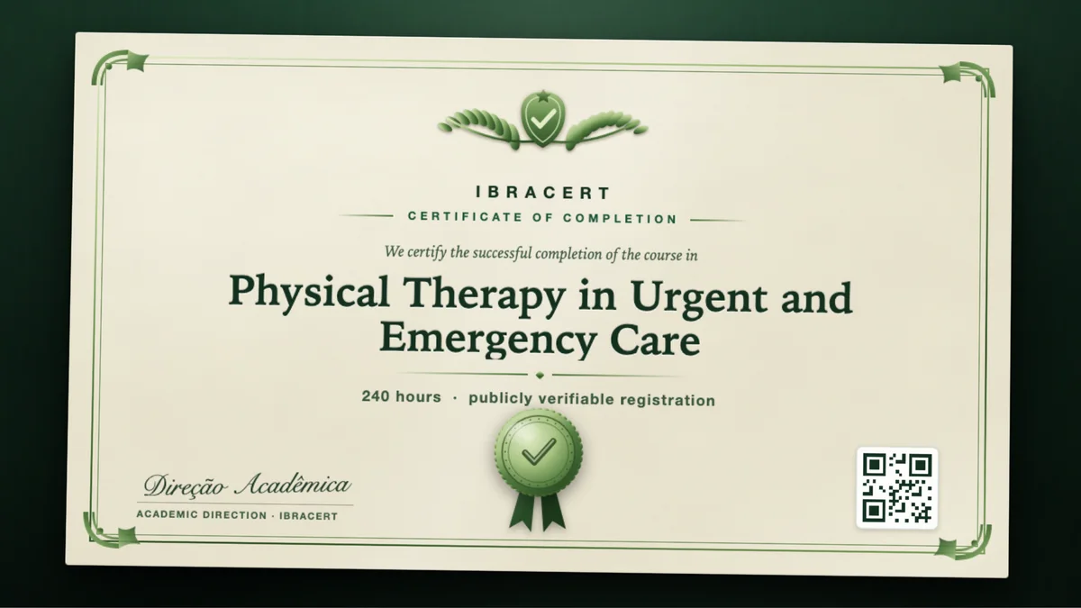 Cover of the Physical Therapy in Urgent and Emergency Care course