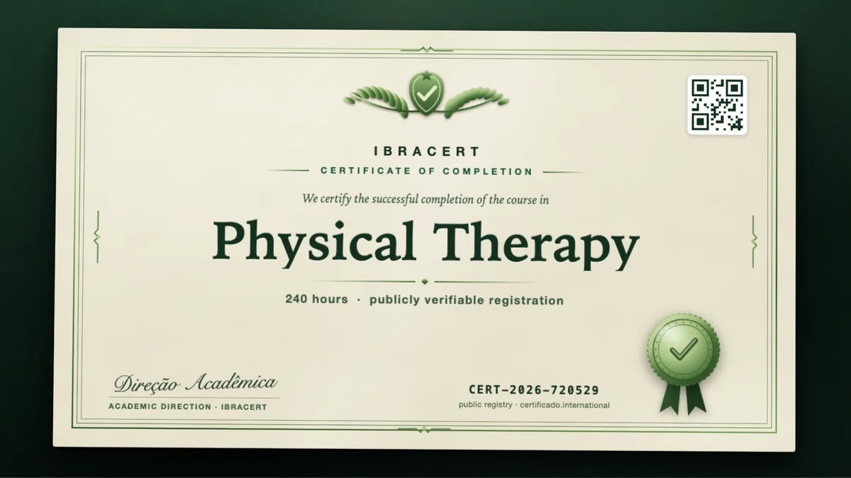 Cover of the Physical Therapy course