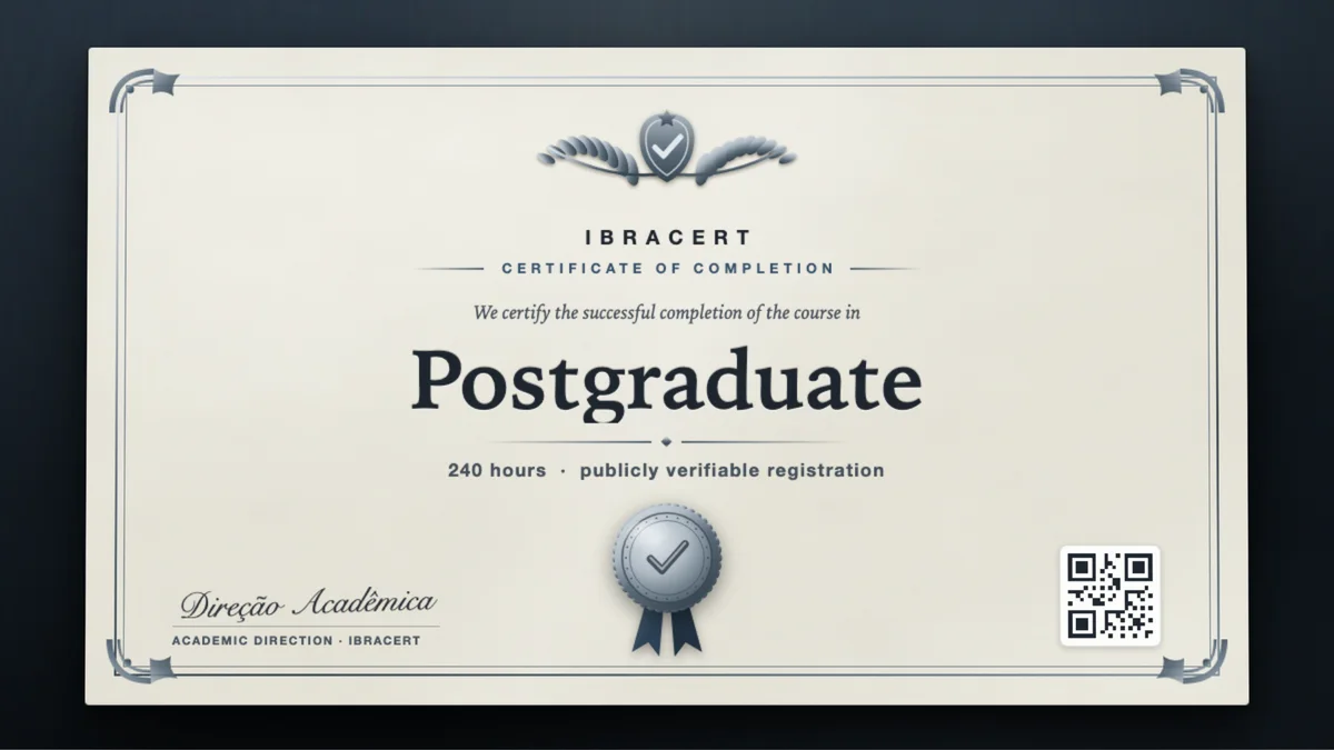 Cover of the Postgraduate course