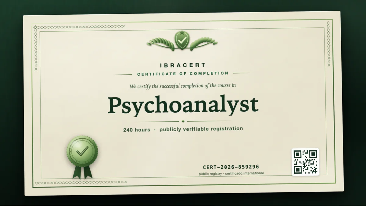 Cover of the Psychoanalyst course