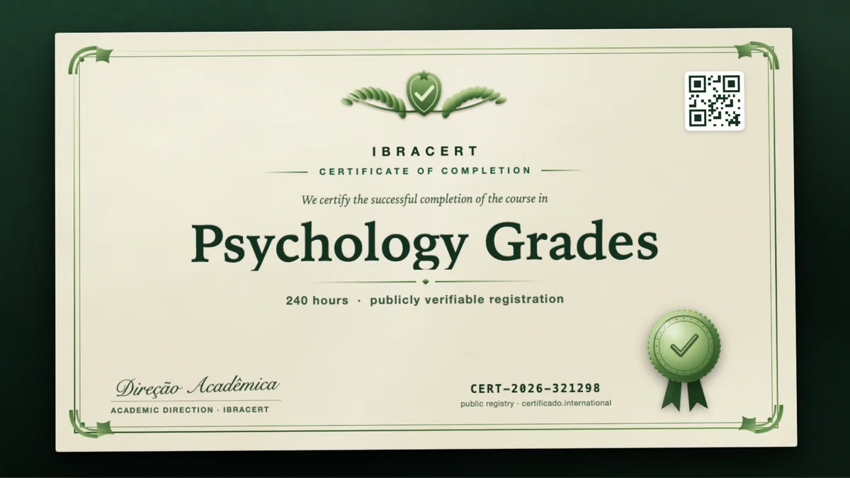Cover of the Psychology Grades course