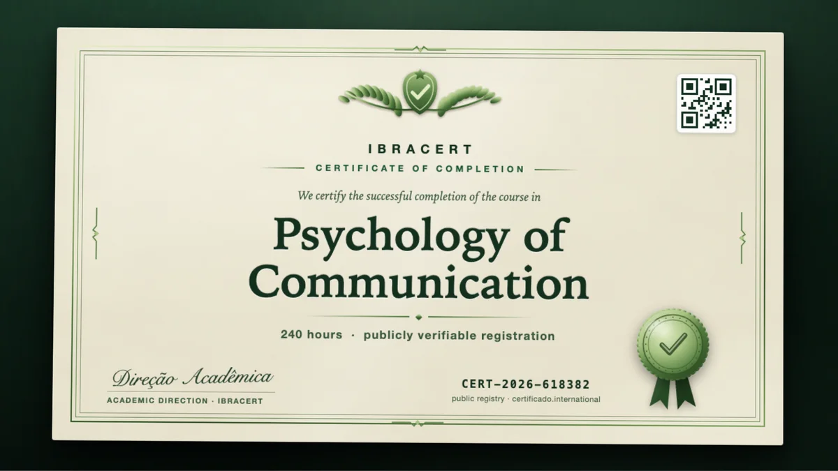 Cover of the Psychology of Communication course