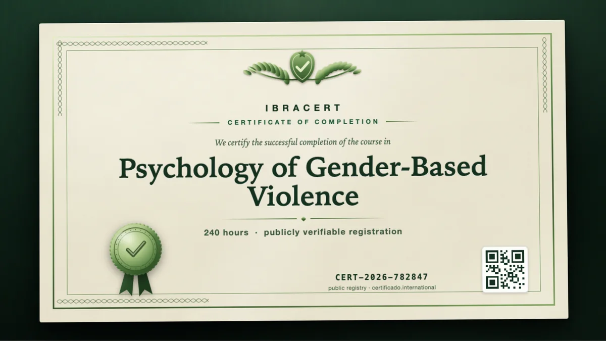 Cover of the Psychology of Gender-Based Violence course