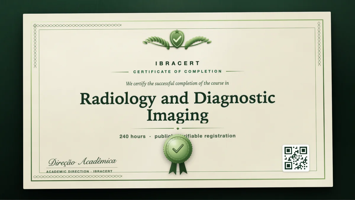 Cover of the Radiology and Diagnostic Imaging course