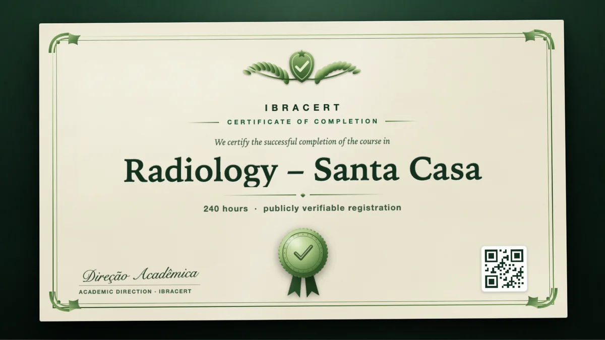 Cover of the Radiology – Santa Casa course