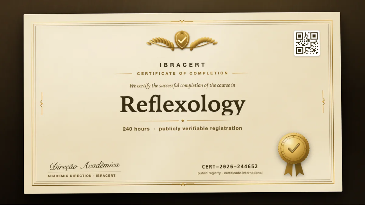 Cover of the Reflexology course