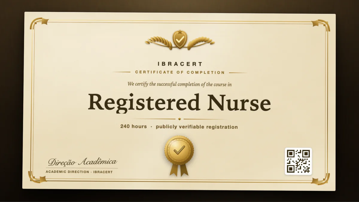 Cover of the Registered Nurse course