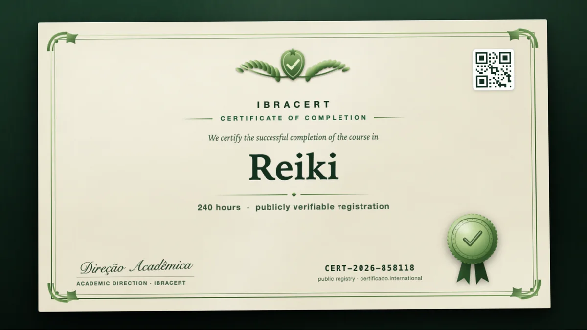 Cover of the Reiki course