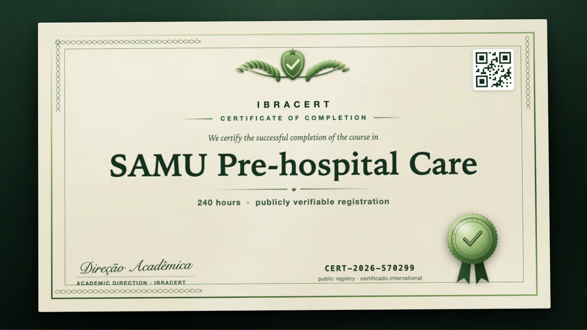 Cover of the SAMU Pre-hospital Care course