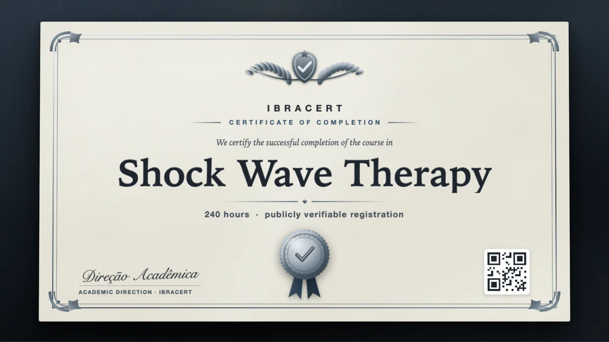 Cover of the Shock Wave Therapy course