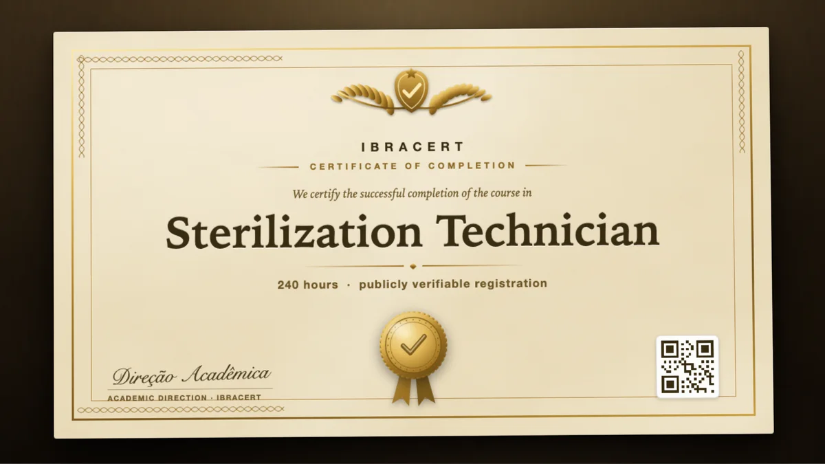 Cover of the Sterilization Technician course