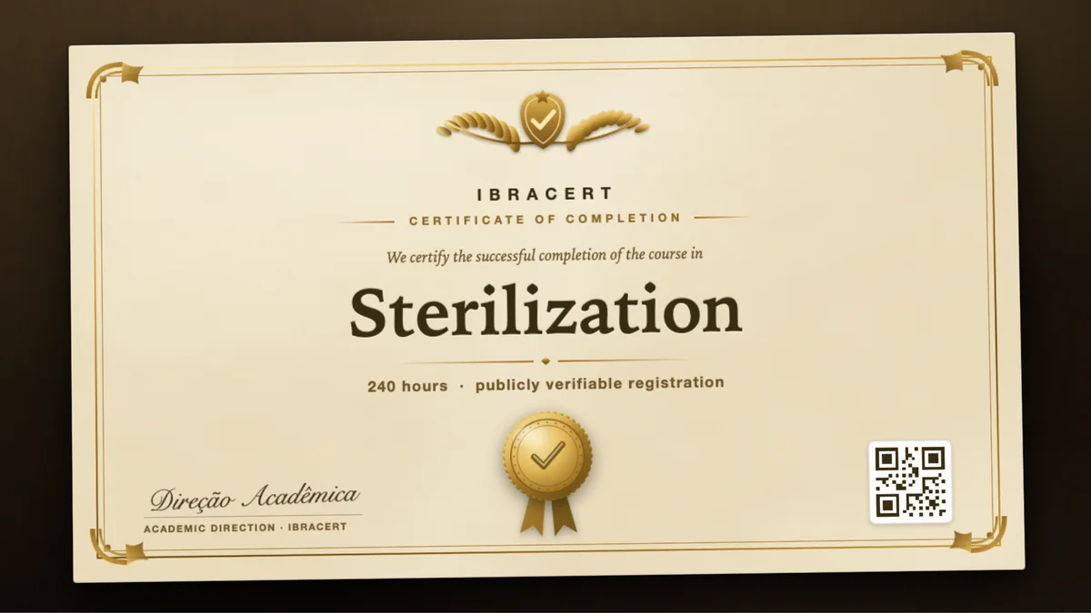 Cover of the Sterilization course