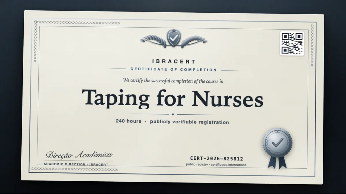 Cover of the Taping for Nurses course