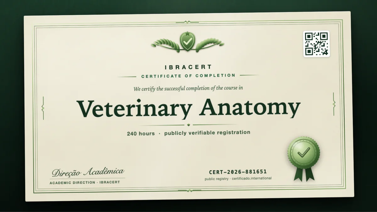 Cover of the Veterinary Anatomy course