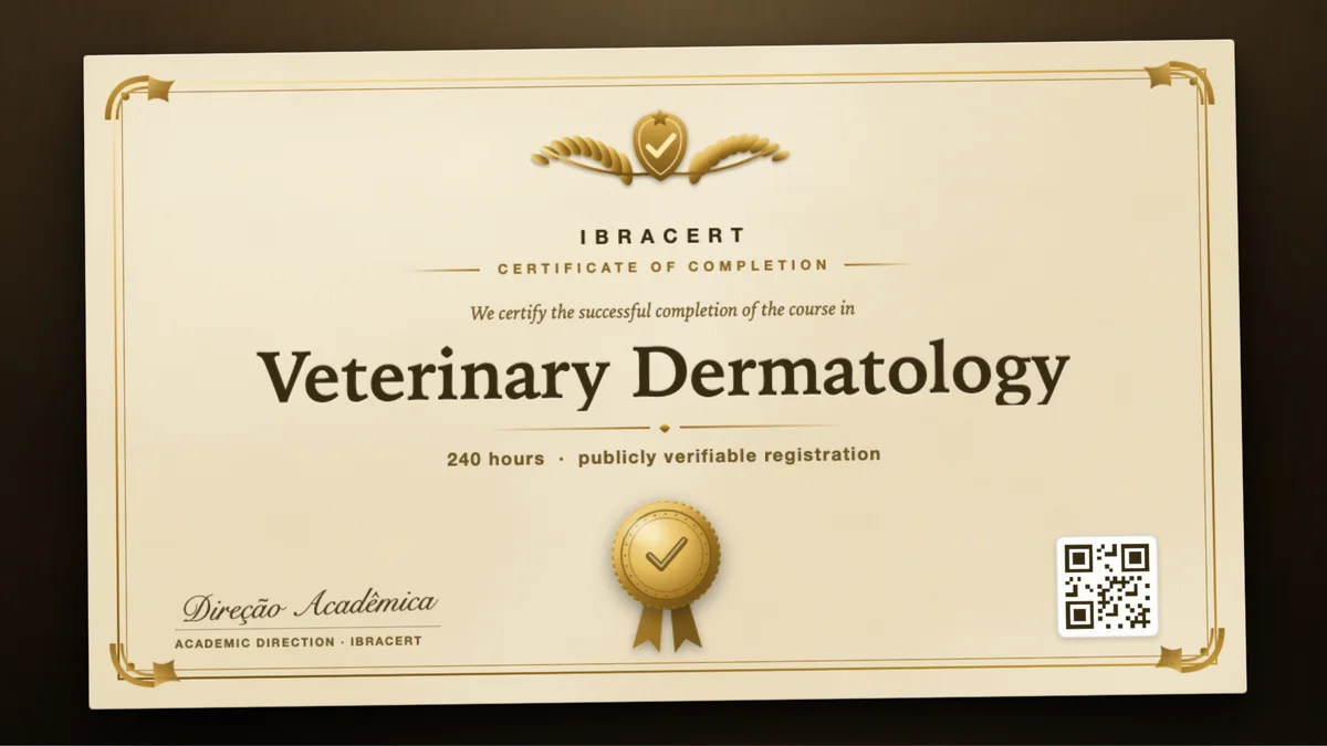 Cover of the Veterinary Dermatology course