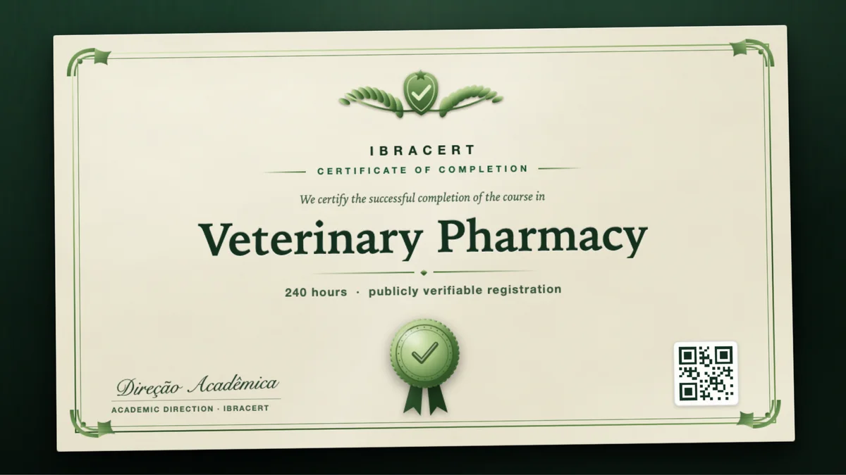 Cover of the Veterinary Pharmacy course