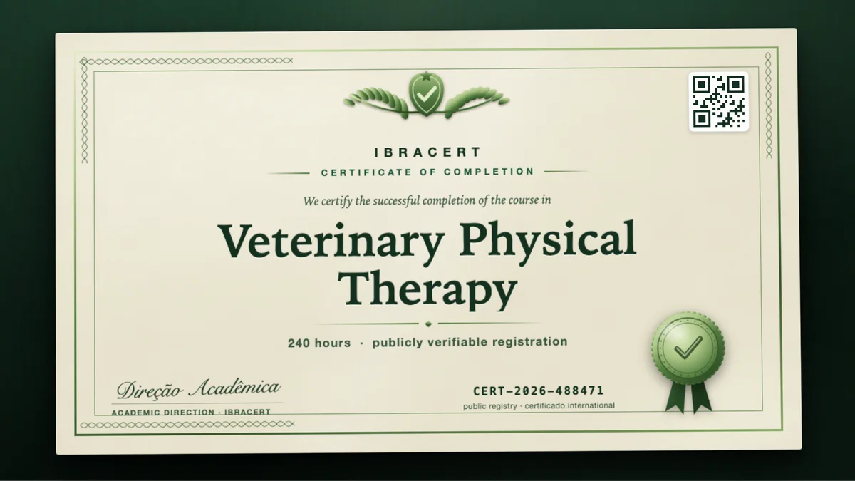 Cover of the Veterinary Physical Therapy course