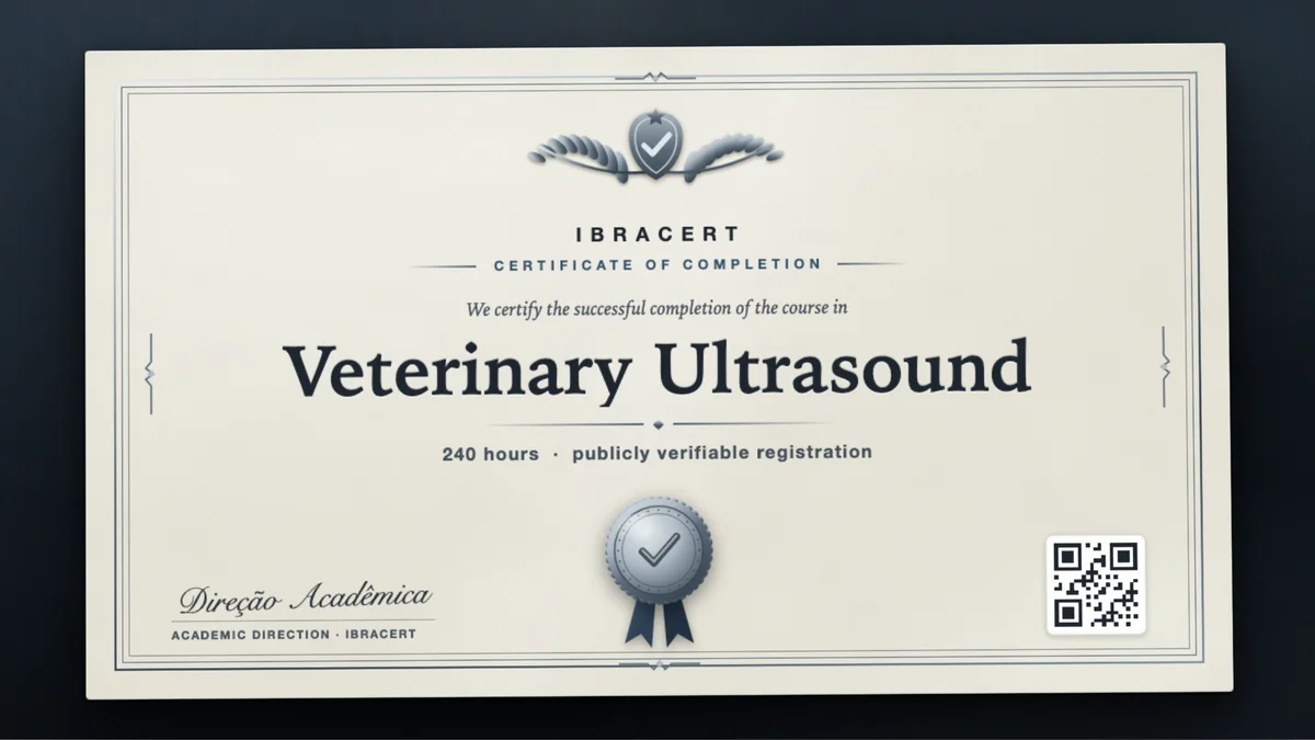 Cover of the Veterinary Ultrasound course
