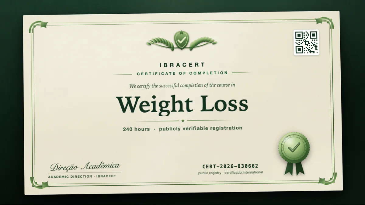 Cover of the Weight Loss course