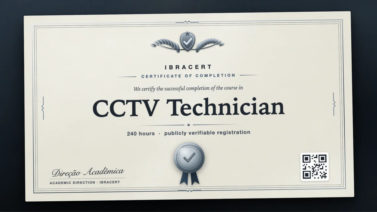 Cover of the CCTV Technician course