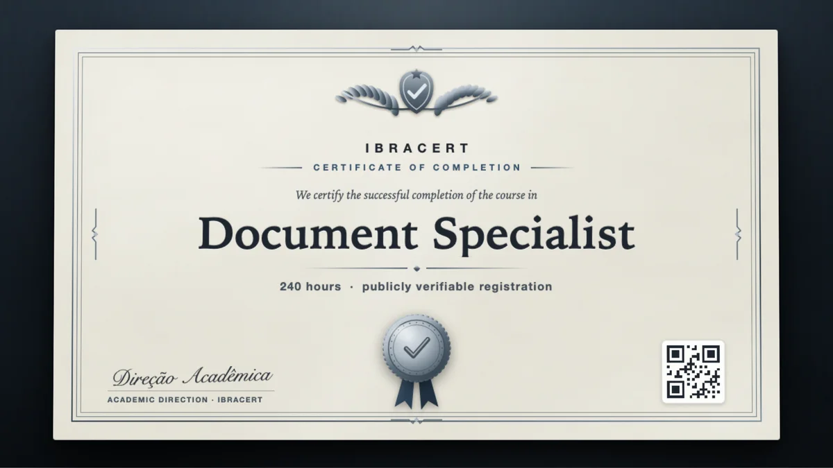 Cover of the Document Specialist course