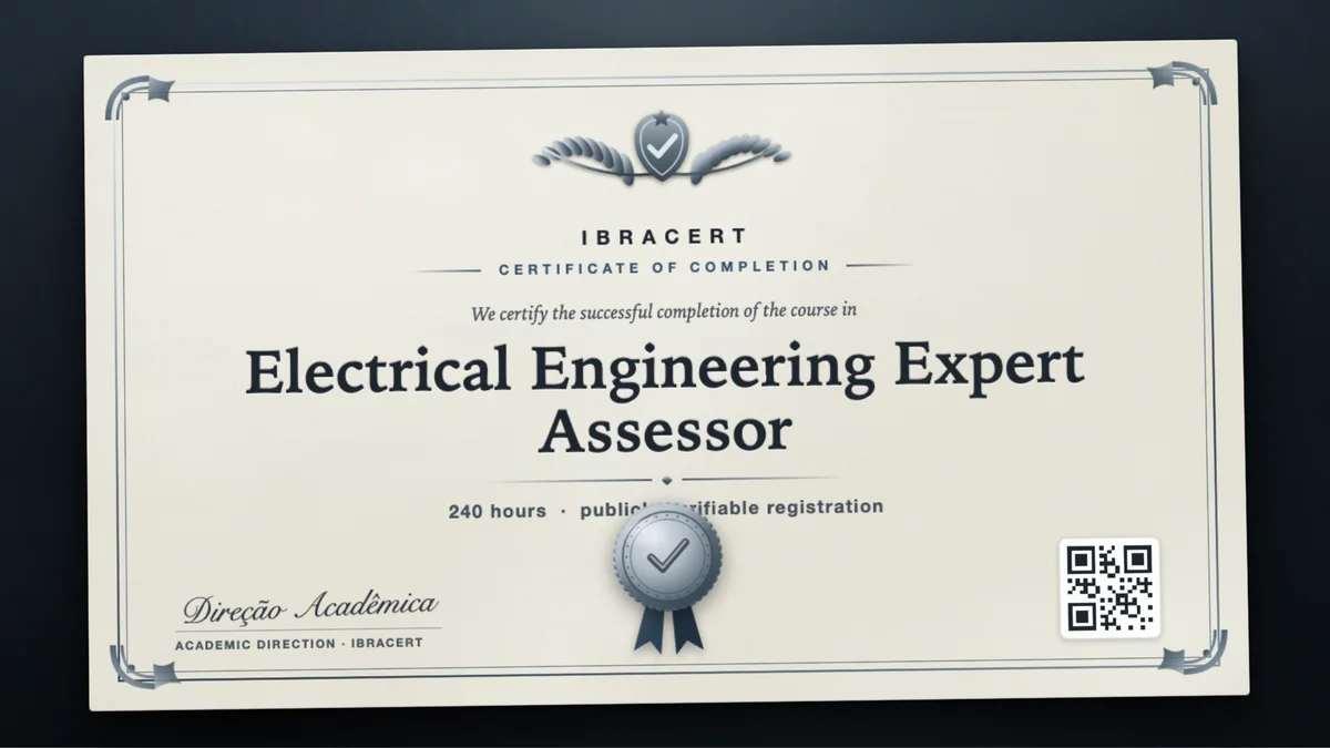 Cover of the Electrical Engineering Expert Assessor course