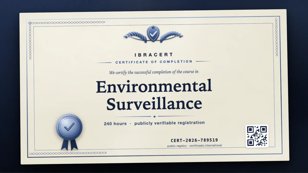 Cover of the Environmental Surveillance course