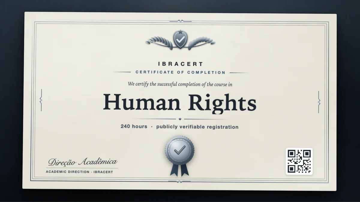 Cover of the Human Rights course