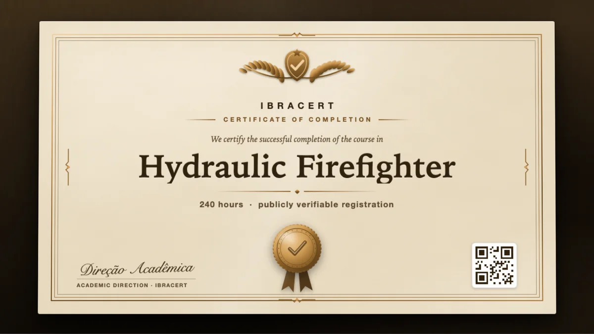 Cover of the Hydraulic Firefighter course