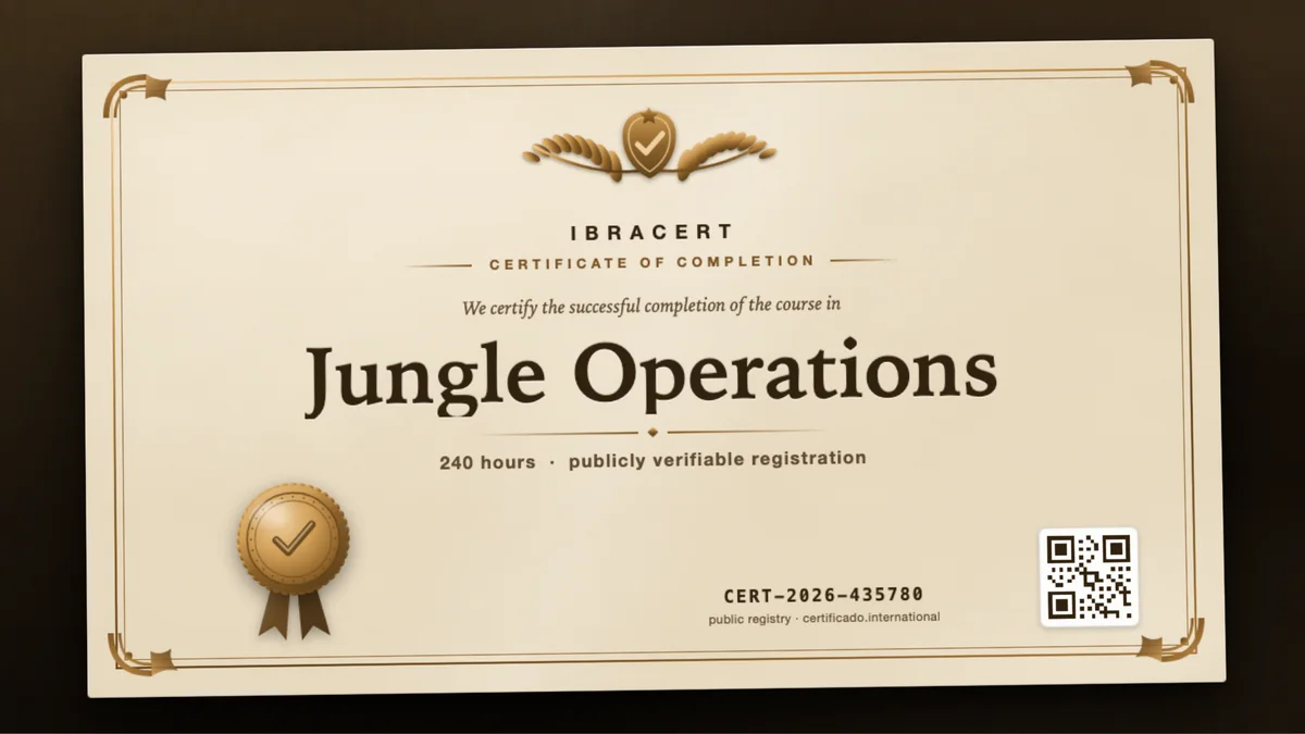 Cover of the Jungle Operations course