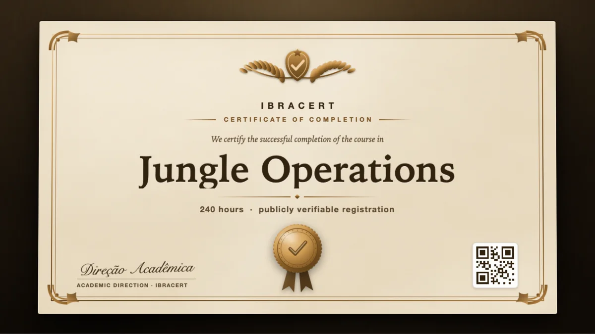 Cover of the Jungle Operations course