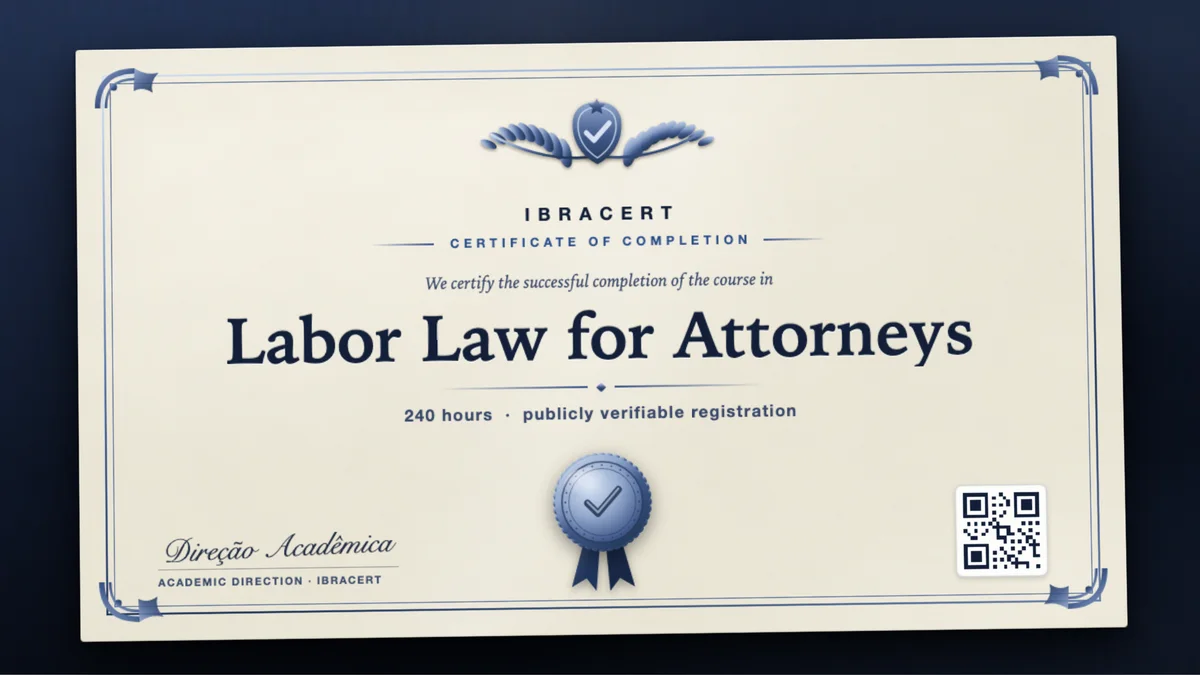 Cover of the Labor Law for Attorneys course