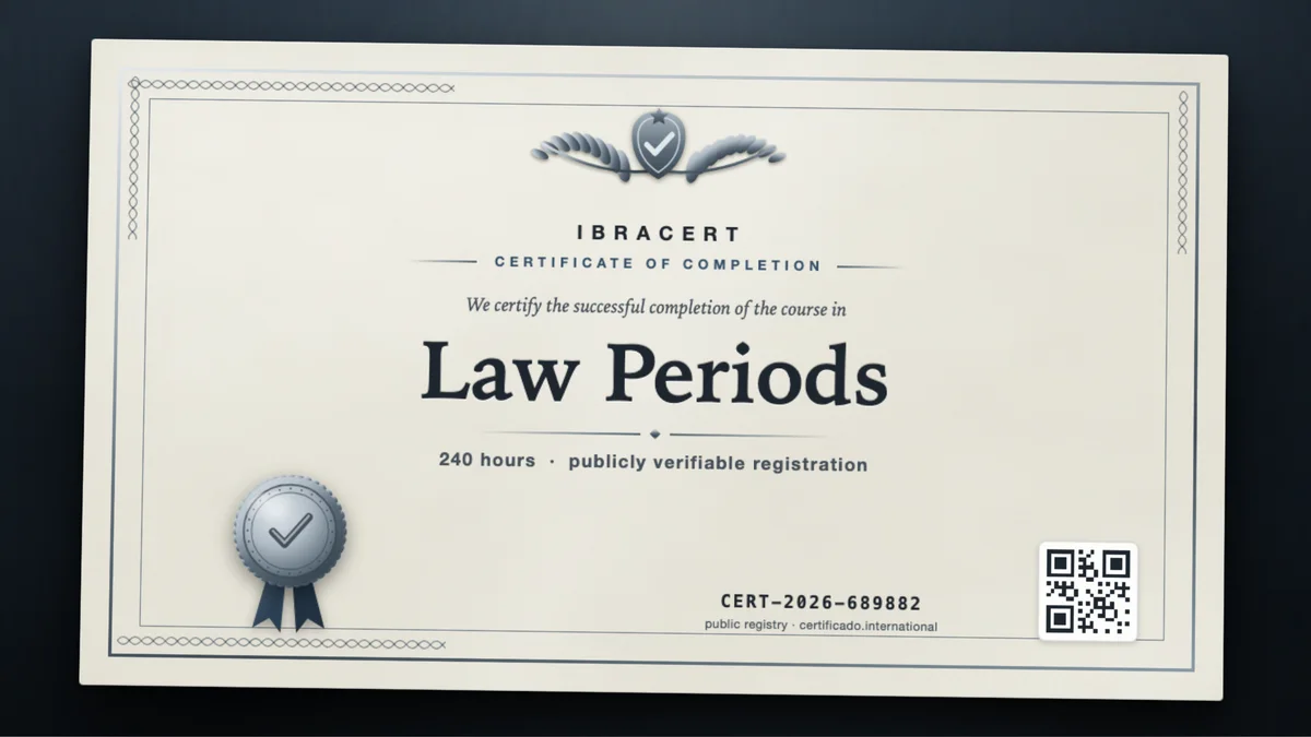 Cover of the Law Periods course