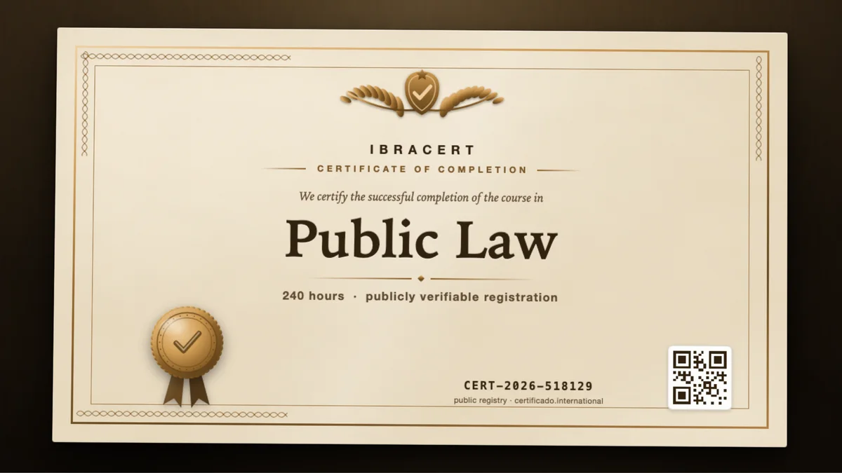 Cover of the Public Law course