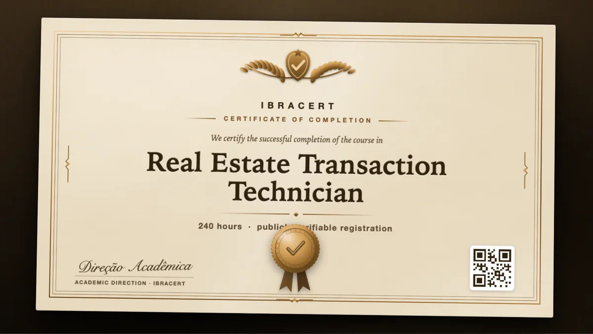Cover of the Real Estate Transaction Technician course