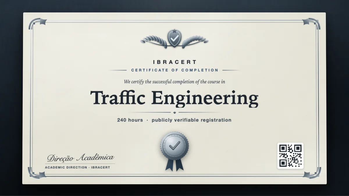 Cover of the Traffic Engineering course