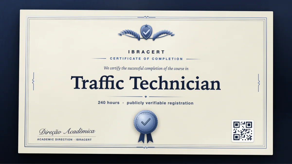 Cover of the Traffic Technician course