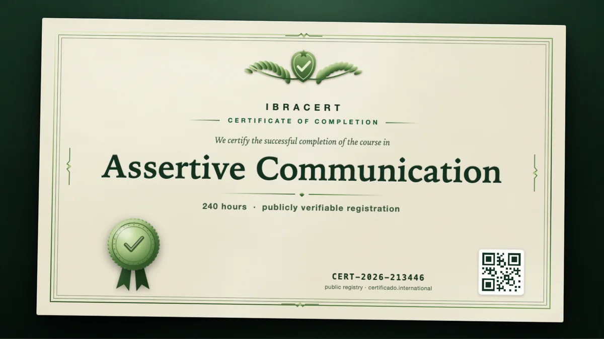 Cover of the Assertive Communication course