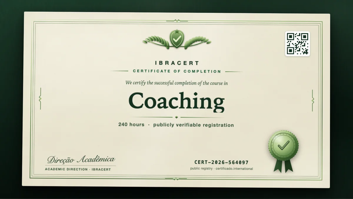Cover of the Coaching course