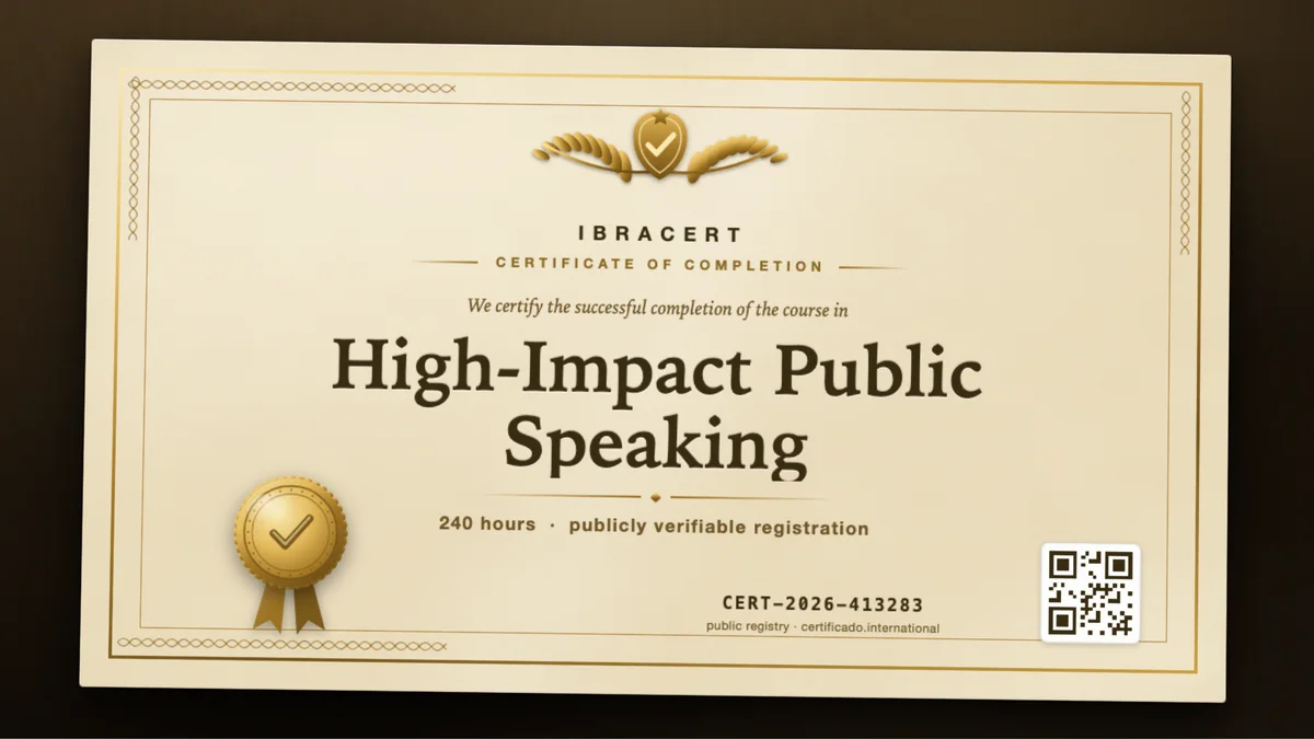 Cover of the High-Impact Public Speaking course